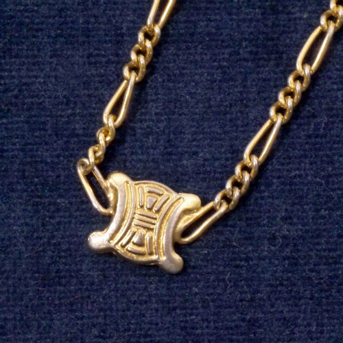 OLD Celine マカダムネックレス