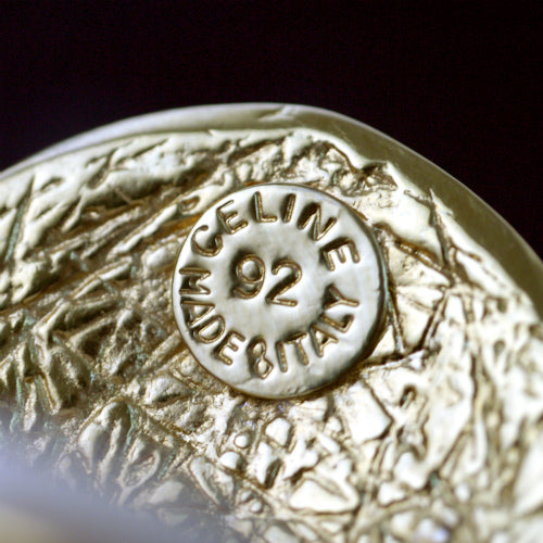 OLD CELINE バッグイヤリング(大・金)