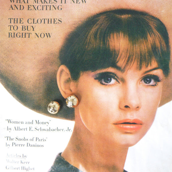 OLD CELINE ドーム型マカダムロゴイヤリング(ゴールド)