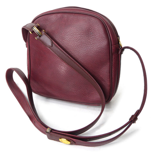 Cartier フリンジ付 定番ミニポシェット(ボルドー)