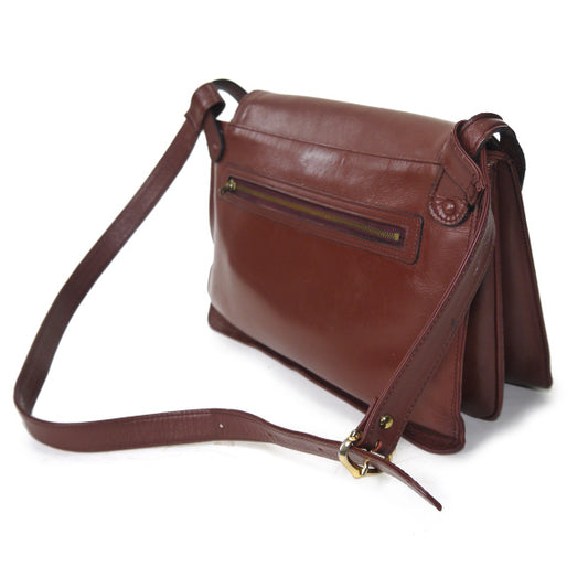 Cartier マストライン3層式ロゴエンボスショルダー(ボルドー)