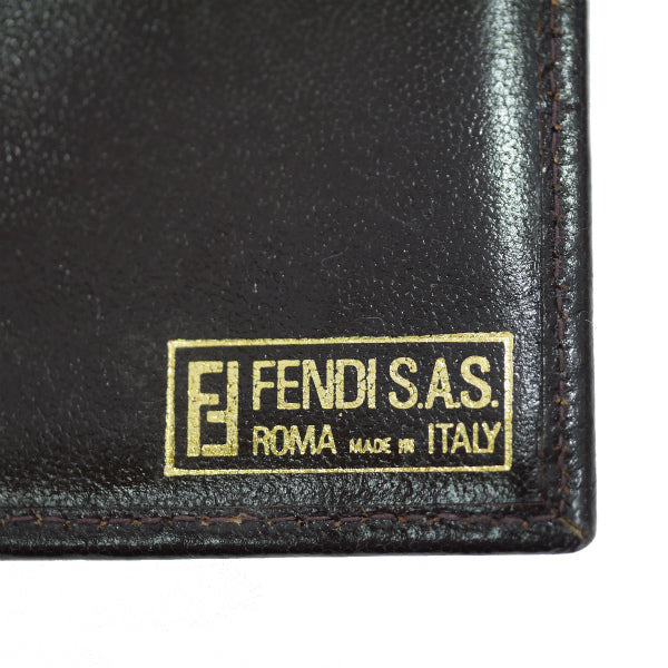 Fendi ズッカ柄 長財布(茶)