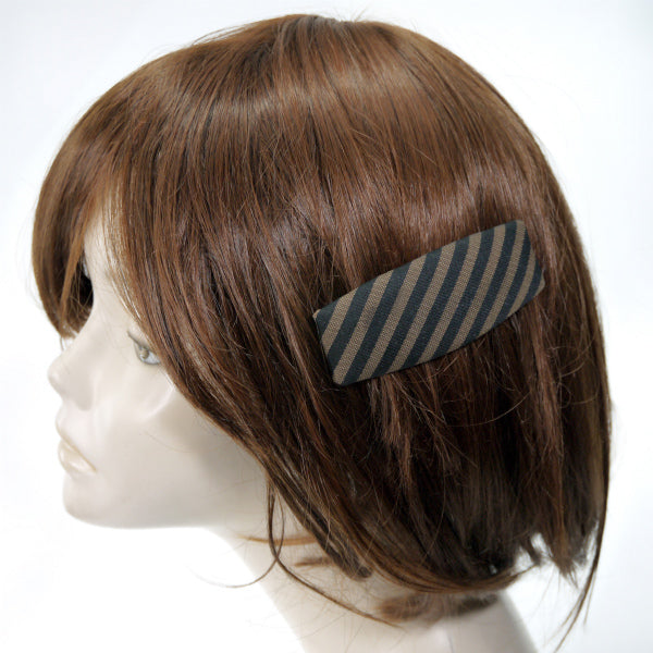 Fendi ペカン柄バレッタ(茶)