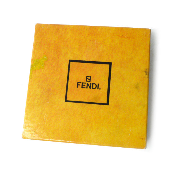 FENDI ペカン柄2つ折り財布(茶/箱付き)