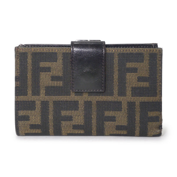 美品 FENDI フェンディ ズッカ柄 がま口財布 二つ折り財布 4 楽天市場】fendi ズッカ柄 二つ折り財布の通販