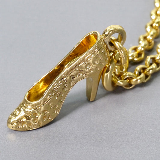 Salvatore Ferragamo ハイヒールモチーフ ネックレス(ゴールド)