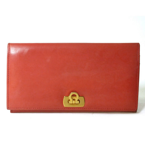 Ferragamo ガンチーニ長財布(赤)