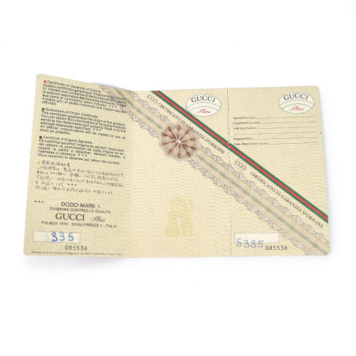 OLD Gucci Plus コンビカラーボストンバッグ