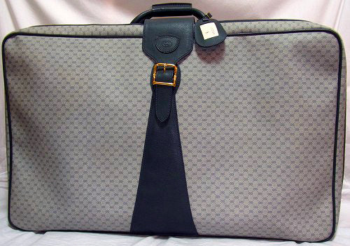 OLD Gucci大型スーツケース(青)