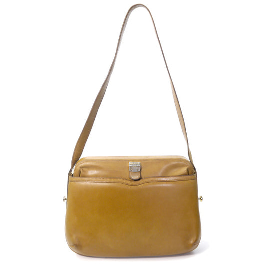 OLD Gucci お宝☆カラクリバッグ(キャメル)