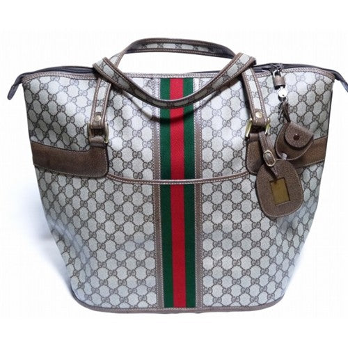 OLD Gucci 大型バケツ型ボストン(縦)