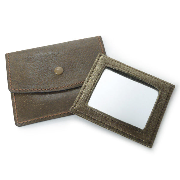 OLD Gucci ピグスキン スクエアハンドバッグ(濃茶)