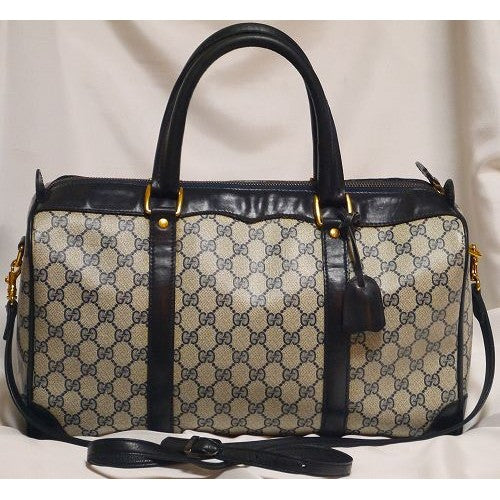 OLD Gucci シンプルボストン(大 黒)