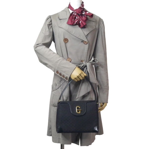 OLD Gucci Gターンロック ジャガードバッグ
