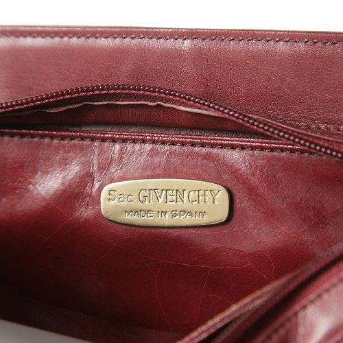GIVENCHY レザーショルダー(ボルドー)