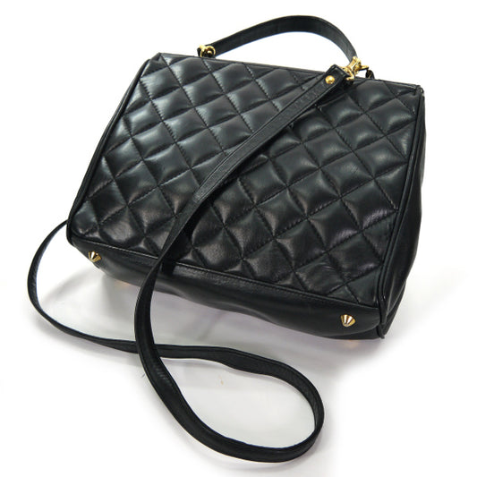 GIVENCHY マトラッセ ショルダー付ハンドバッグ(黒)