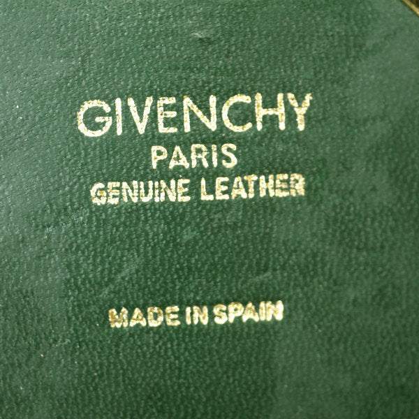 GIVENCHY オーストリッチがま口コインケース(ピスタチオ)