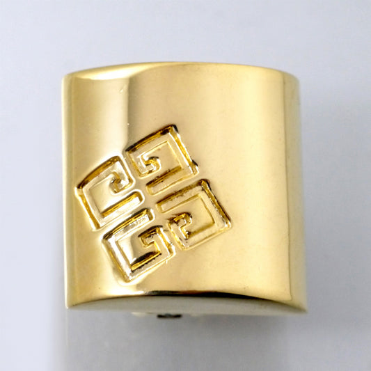 GIVENCHY 4Gロゴ スクエアイヤリング(ゴールド)