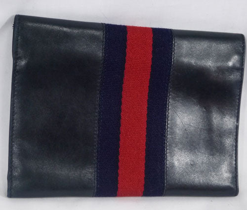 OLD Gucci レア!丸フォルム皮財布(黒)