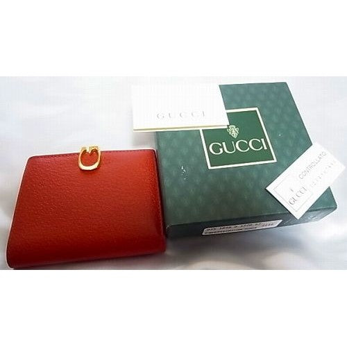 OLD Gucci 2つ折れ財布(赤)