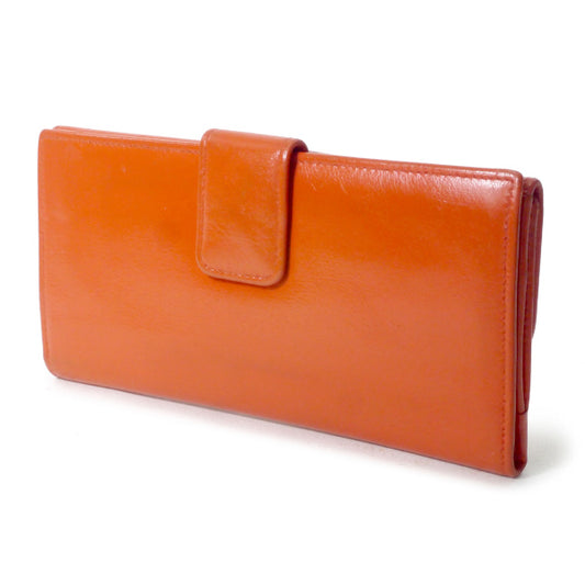 OLD Gucciホースビット長財布(オレンジ・総皮)