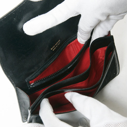 OLD Gucci シェリーライン財布&ポーチ(黒)