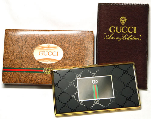 OLD Gucci シガレットケース(黒)