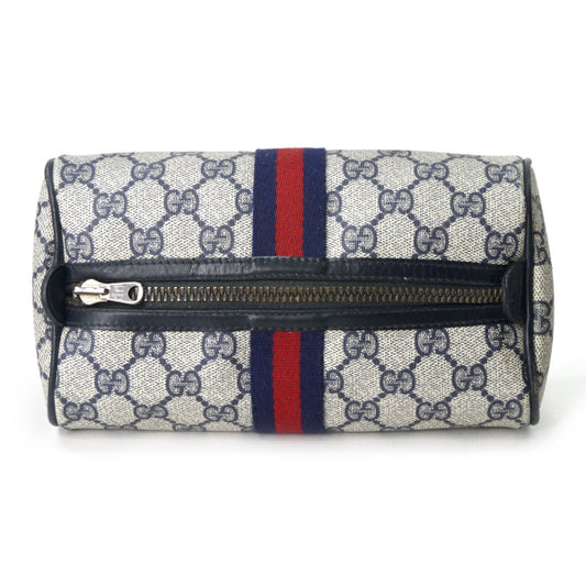 OLD Gucci ティッシュ型シェリーポーチ(青)