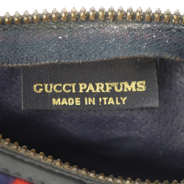 OLD Gucci ティッシュ型シェリーポーチ(青)