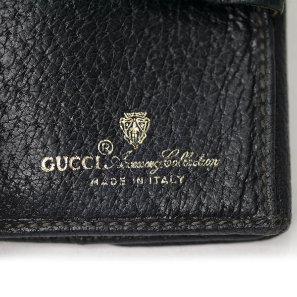 OLD Gucci 2つ折れミニシェリー財布(黒)