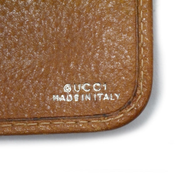 OLD Gucci ホースビット レザースケジュール手帳(キャメル)