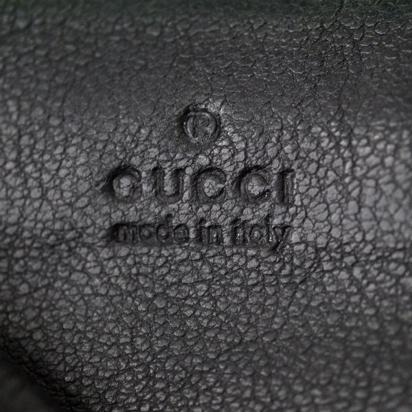 Gucci 総革製 カードケース(黒)