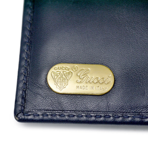 OLD Gucci マイクロGG2つ折り財布(青)