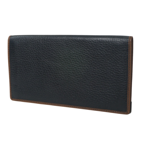 OLD Gucci レザーお札入れ&カードケース(黒)