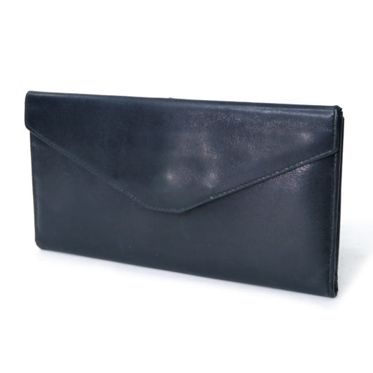 OLD Gucci 総革GG留め具デュアルトーン長財布(黒×赤)