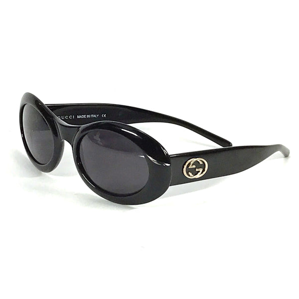 OLD GUCCI オールドグッチ サングラス ブラック　ヴィンテージ OLD Gucci GGマークサングラス(黒) – Vintage Shop Rococo