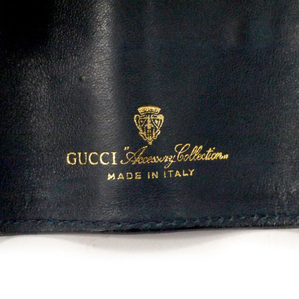 OLD Gucci シェリー6連キーケース(青/箱付き)