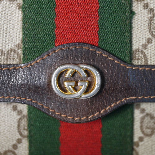 OLD Gucci クラッチバッグ(大・茶)