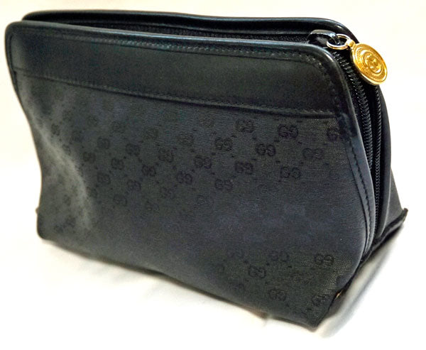 OLD Gucci 黒ポーチ