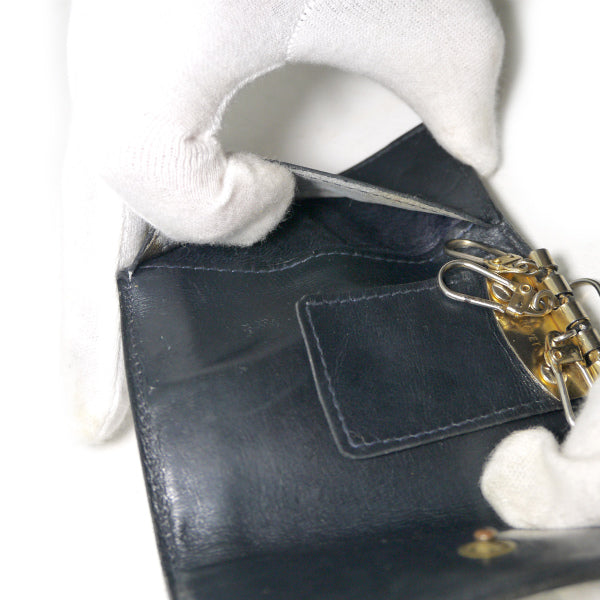 OLD Gucci 4連キーケース(青)