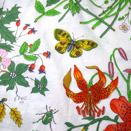OLD Gucci フローラ コットンTシャツ(白)