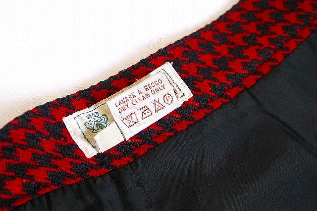 OLD Gucci 千鳥ペンシルスカート