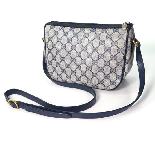 OLD Gucci 半月型ショルダー(青)