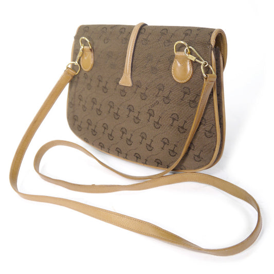 OLD Gucci 70s!激レア!ビット柄ショルダー(茶)