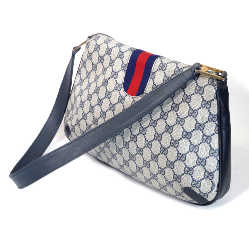 OLD Gucci レア!70sシェリーショルダー(青)