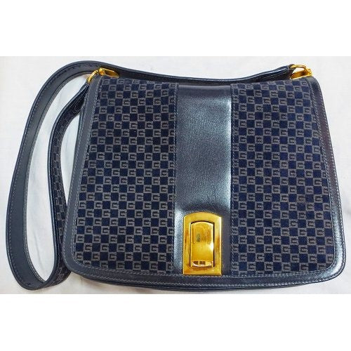 OLD Gucci激レア!扇形Gショルダー(青)