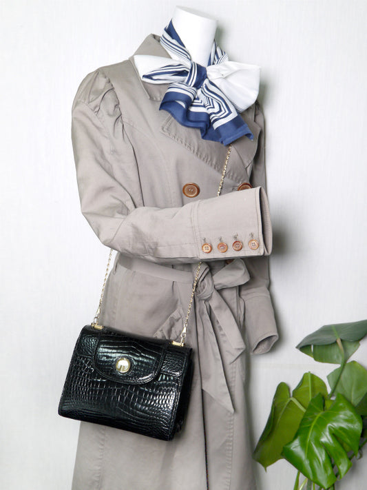 OLD Gucci 最高級クロコダイルバッグ(黒)