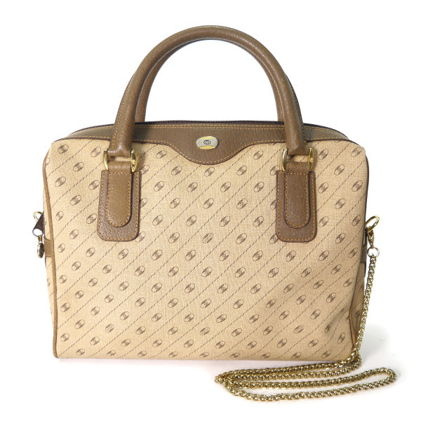 OLD Gucci 希少! Centennial Line チェーンショルダー付ミニボストン