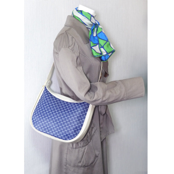 OLD Gucci マイクロGG半円ショルダー(青)