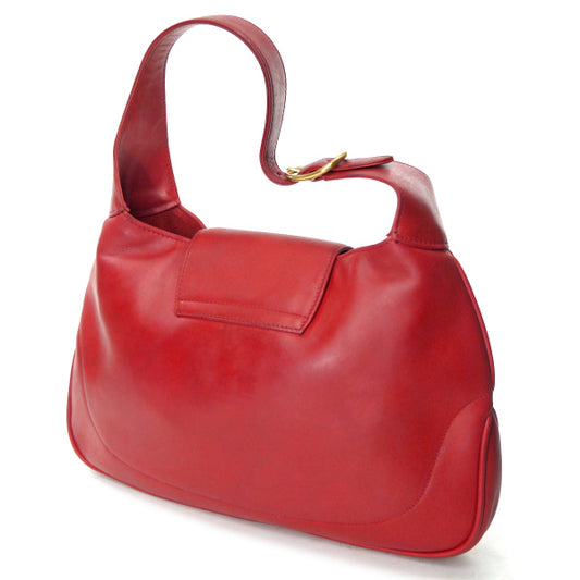 OLD Gucci ジャッキーハンドバッグ(赤/総革)